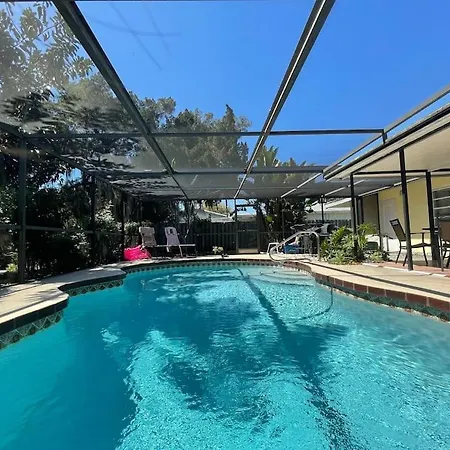Rowena House 2Bd Den 2Bth Heated Pool Near Siesta Key Villa Sarasota Exterior photo
